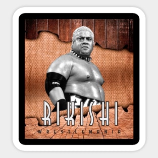 WRESTLEMANIA RIKISHI Sticker